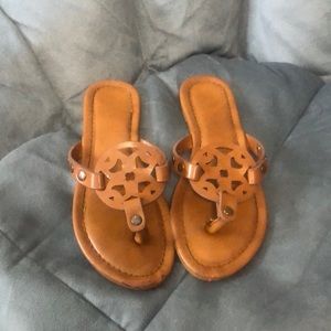 Brown sandals size 2